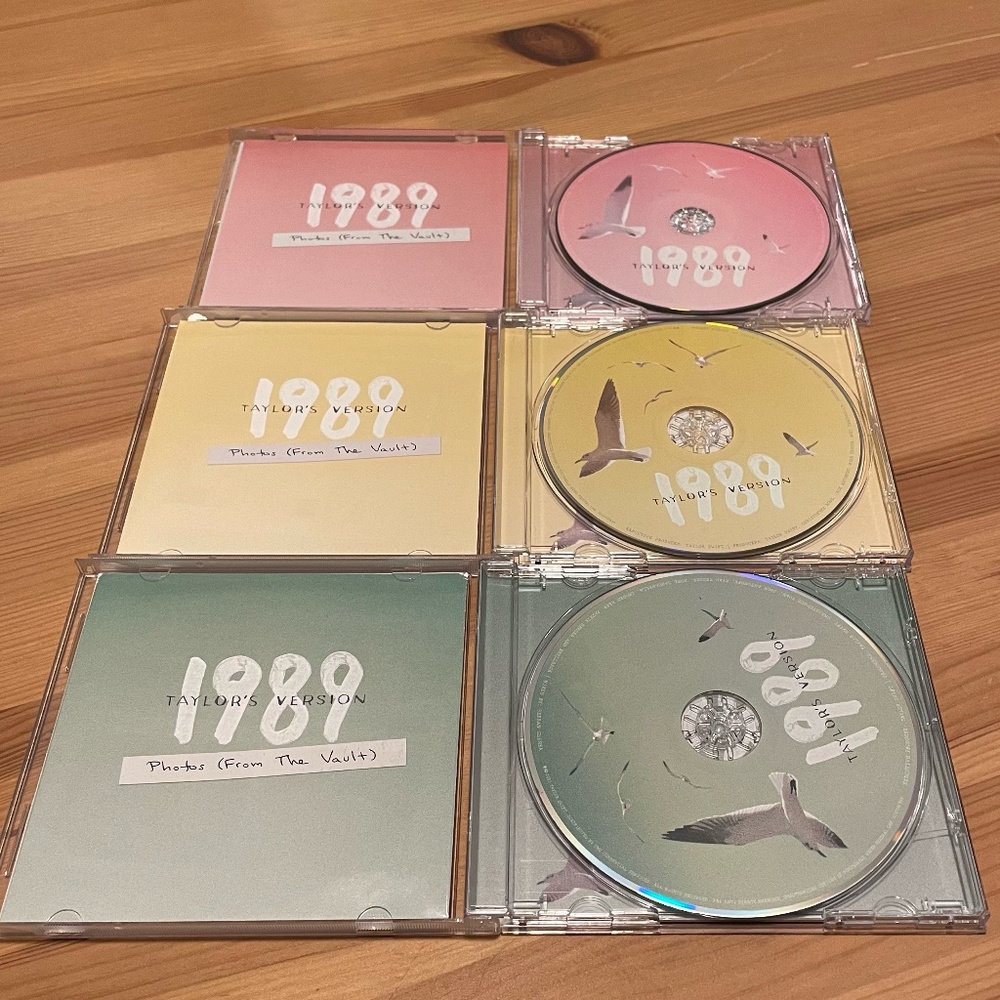 Taylor Swift 1989 Taylor's Version Collector CDs